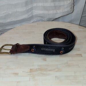 Streamsong Black and Brown Men's Belt